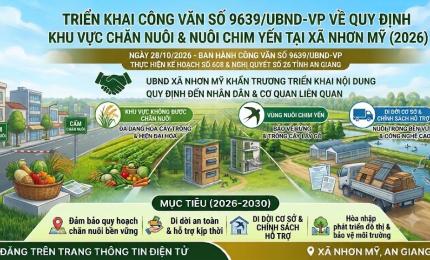 Quy định khu vực không được phép chăn nuôi, vùng nuôi chim yến 
