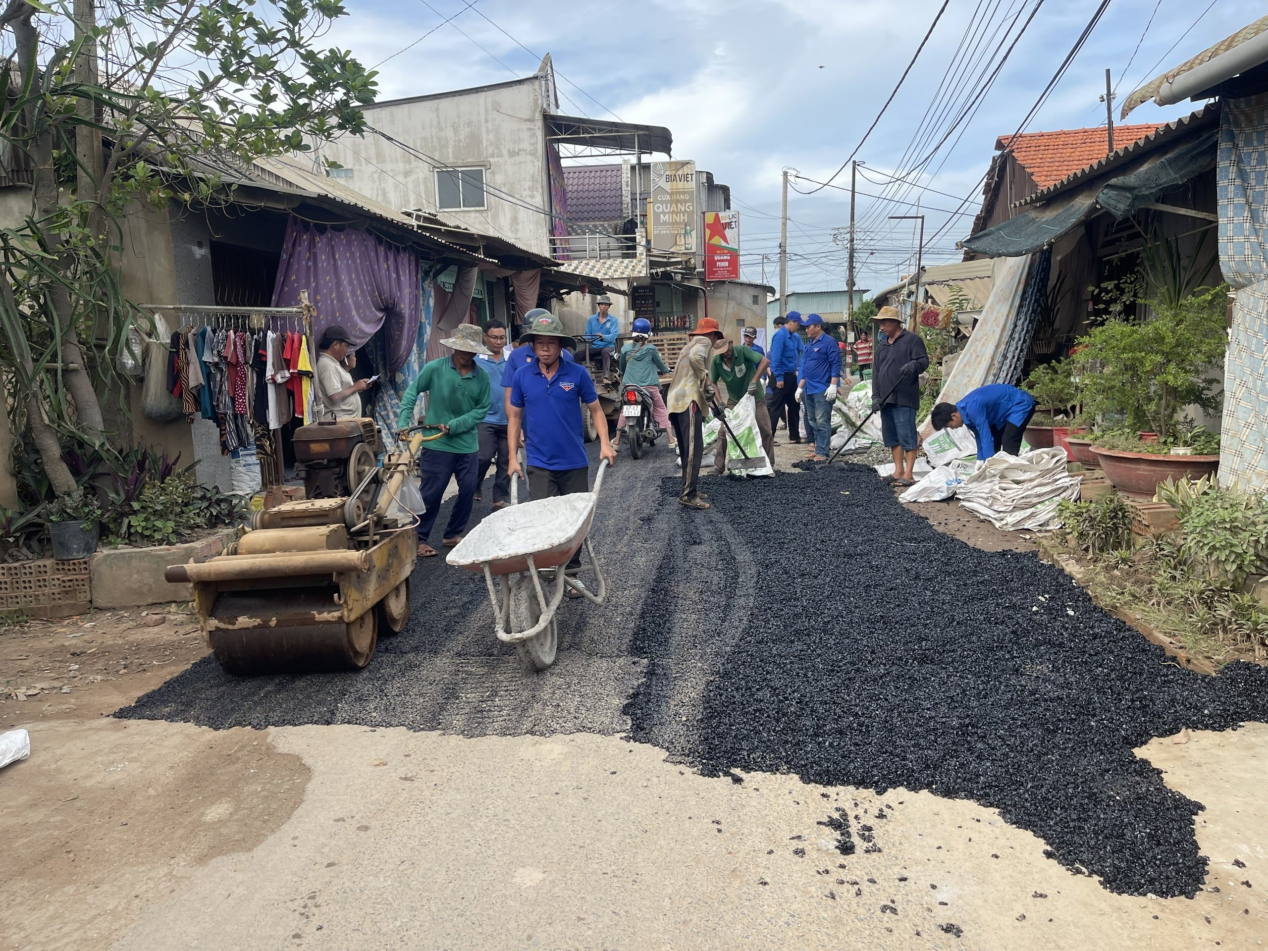 UBMT Nhơn Mỹ làm tốt công tác tuyên truyền - vận động Nhân dân