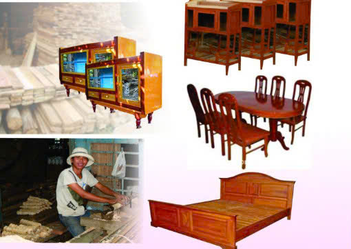 Làng nghề Mộc gia dụng
