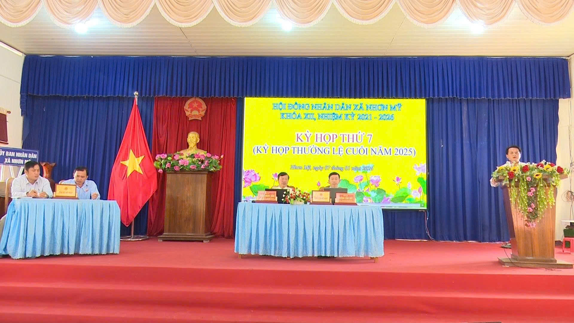 HĐND xã Nhơn Mỹ: Khẳng định vai trò điều hành, tạo nền tảng phát triển bền vững giai đoạn mới