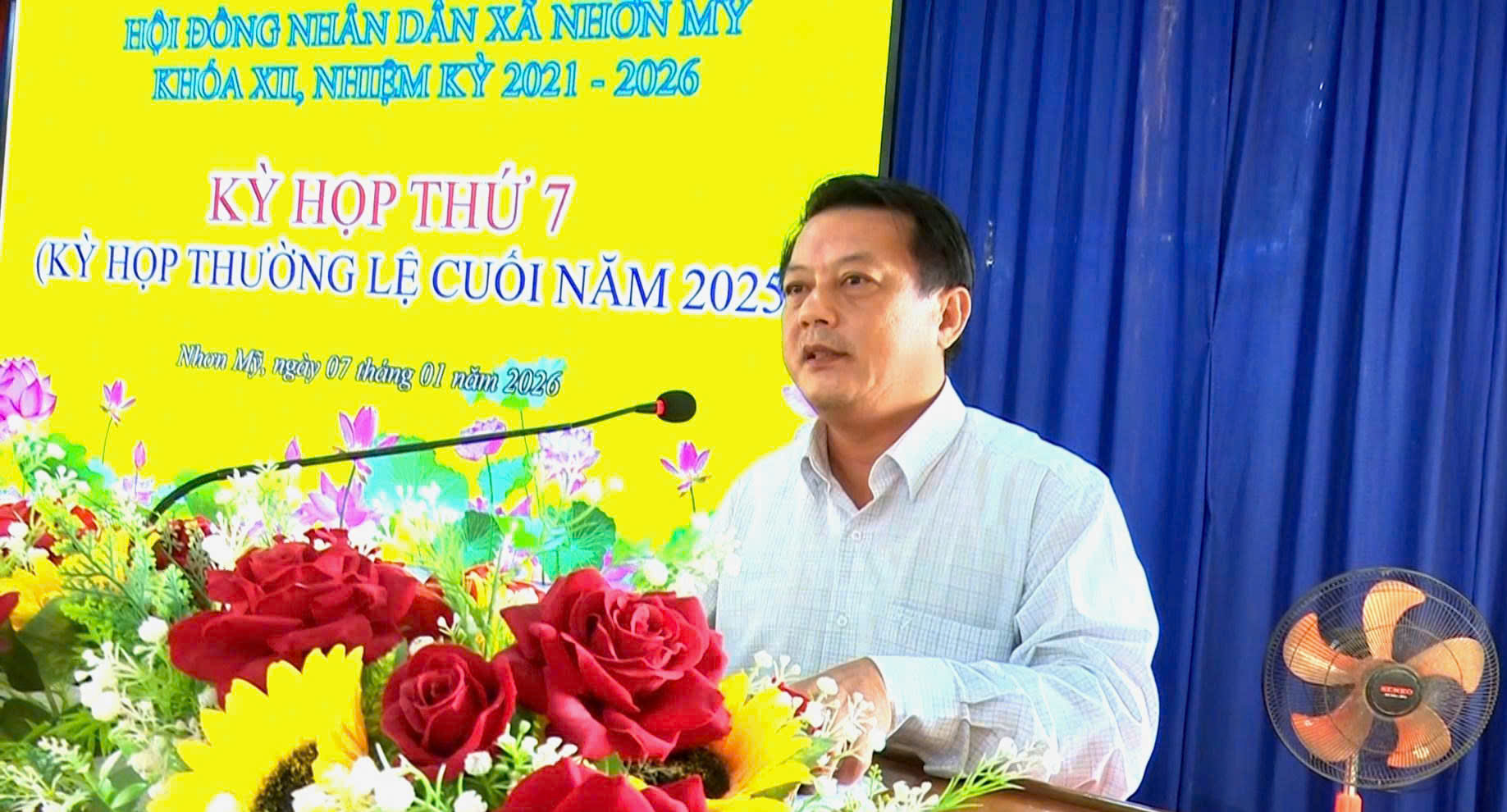 HĐND xã Nhơn Mỹ: Khẳng định vai trò điều hành, tạo nền tảng phát triển bền vững giai đoạn mới