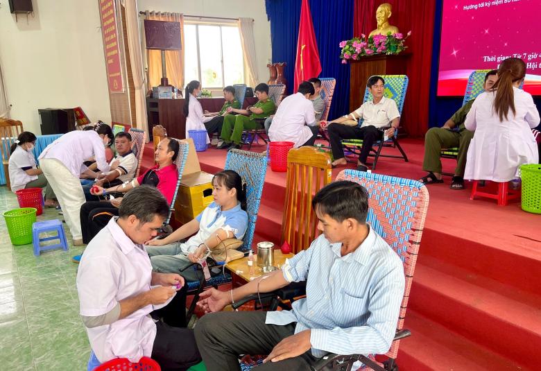 Nhơn Mỹ tổ chức hiến máu tình nguyện năm 2026