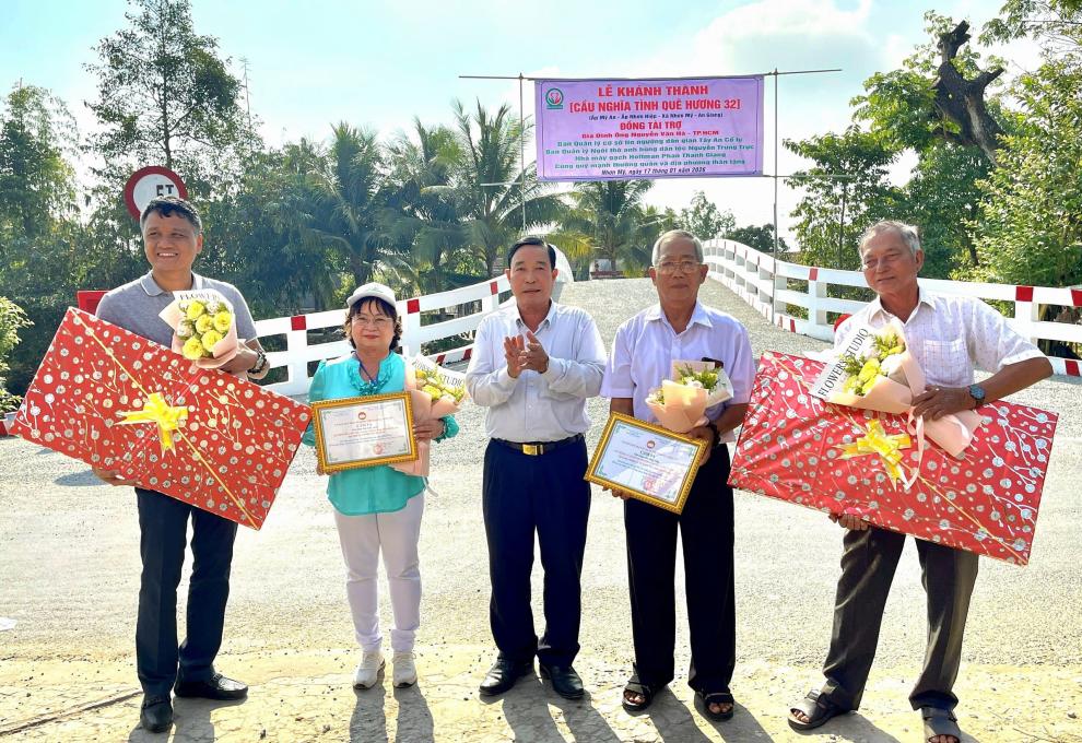 Ban Quản lý Tây An Cổ Tự đóng góp 975 triệu đồng vào công tác ASXH