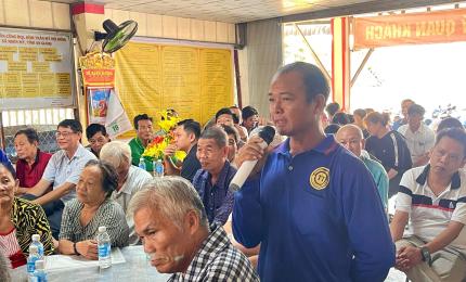 Tổ đại biểu HĐND xã tiếp xúc cử tri sau kỳ họp thường lệ giữa năm 2026