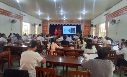 Nhơn Mỹ tổ chức học tập quán triệt Nghị quyết Hội nghị Trung ương 3 khóa XIV