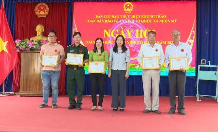 Nhơn Mỹ tổ chức Ngày hội Toàn dân bảo vệ an ninh Tổ quốc năm 2026