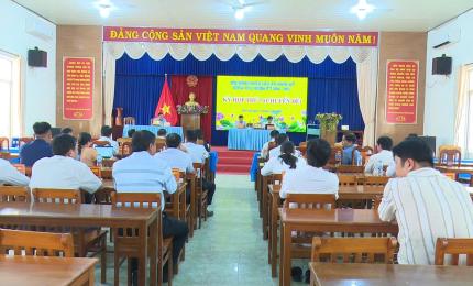 HĐND xã Nhơn Mỹ tổ chức kỳ họp chuyên đề thông qua báo cáo quy hoạch chung xã Nhơn Mỹ đến năm 2050