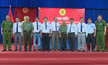 Ông Võ Minh Cường giữ chức Chủ tịch Hội Cựu Công an nhân dân xã Nhơn Mỹ lần thứ I