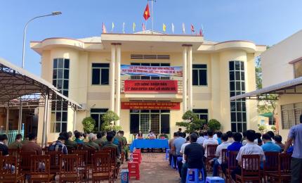 Nhơn Mỹ tổ chức lễ mít tinh và diễu hành hưởng ứng Ngày toàn dân phòng cháy, chữa cháy và cứu nạn, cứu hộ 4/10