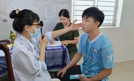 Nhơn Mỹ tổ chức khám sơ tuyển sức khỏe nghĩa vụ quân sự năm 2027