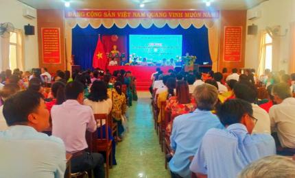Trường THCS Nhơn Mỹ Hội nghị viên chức - người lao động 