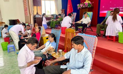Nhơn Mỹ tổ chức hiến máu tình nguyện năm 2026
