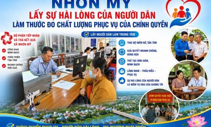 Lấy sự hài lòng của người dân làm thước đo chất lượng phục vụ của chính quyền – đây là một trong những mục tiêu quan trọng trong công tác cải cách hành chính của xã Nhơn Mỹ, giai đoạn 2026 - 2030