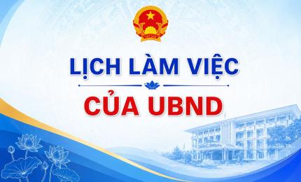 Lịch làm việc tuần của Lãnh đạo Ủy ban nhân dân xã Nhơn Mỹ (Từ ngày 13/7/2026 đến ngày 17/7/2026)