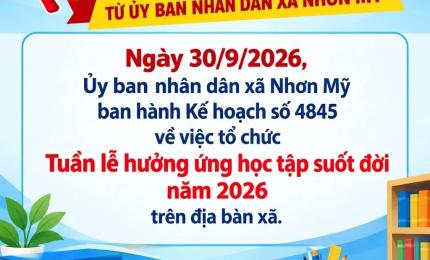 Tuần lễ hưởng ứng học tập suốt đời năm 2026