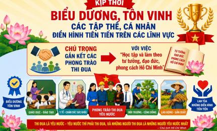 Nhơn Mỹ tuyên truyền công tác thi đua - khen thưởng năm 2026