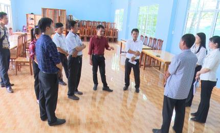 Sở Văn hóa và Thể thao tỉnh An Giang kiểm tra rà soát mức độ đạt chuẩn xã NTM lĩnh vực Văn hóa - Thể thao tại xã Nhơn Mỹ