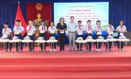 Nhơn Mỹ phát động tháng hành động vì trẻ em