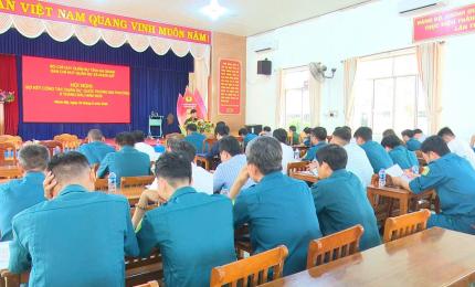 Nhơn Mỹ sơ kết công tác Quân sự - Quốc phòng 6 tháng đầu năm 2026
