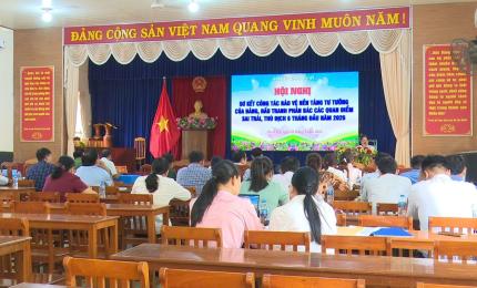 Hội nghị sơ kết công tác bảo vệ nền tảng tư tưởng của Đảng, đấu tranh phản bác các quan điểm sai trái, thù địch 6 tháng đầu năm 