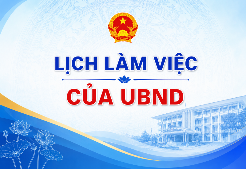 Lịch làm việc tuần của Lãnh đạo Ủy ban nhân dân xã Nhơn Mỹ (Từ ngày 06/4/2026 đến ngày 10/4/2026)
