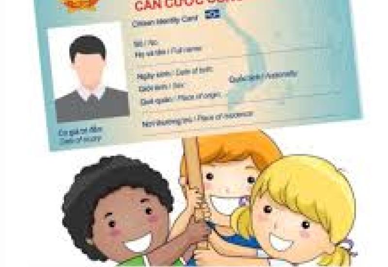 THÔNG BÁO CẤP THẺ CĂN CƯỚC CÔNG DÂN CHO TRẺ EM DƯỚI 6 TUỔI