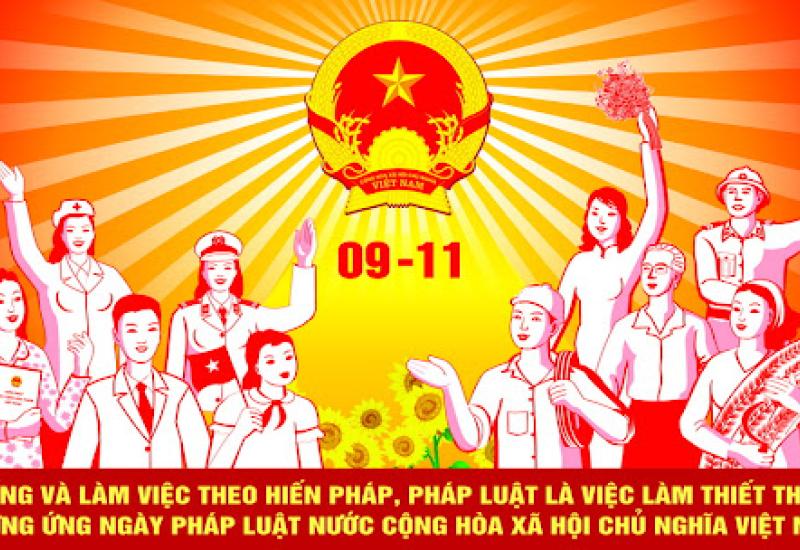 Tổ chức các hoạt động hưởng ứng Ngày Pháp luật nước Cộng hòa xã hội chủ nghĩa Việt Nam 09 - 11