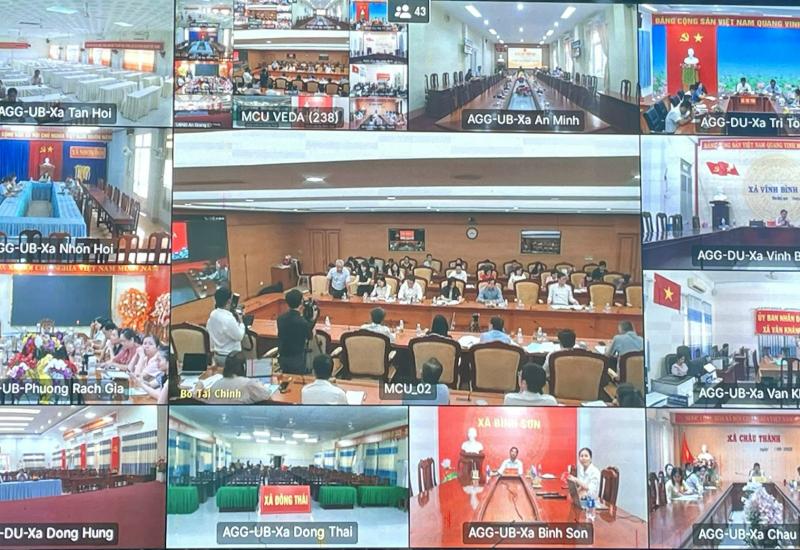 Tập huấn, hướng dẫn sử dụng Hệ thống thông tin báo cáo kinh tế - xã hội tỉnh An Giang