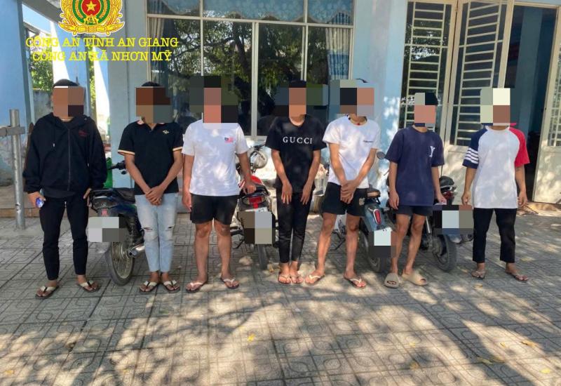 Xử lý nhóm đối tượng gây mất ANTT