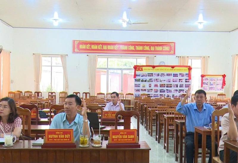 Nhơn Mỹ hiệp thương lần thứ nhất thỏa thuận cơ cấu, số lượng người ứng cử đại biểu HĐND xã nhiệm kỳ 2026 – 2031