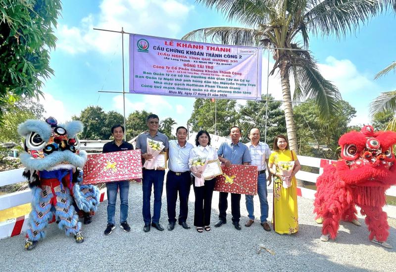 Nhơn Mỹ vào xuân – Những công trình từ lòng dân mừng năm mới