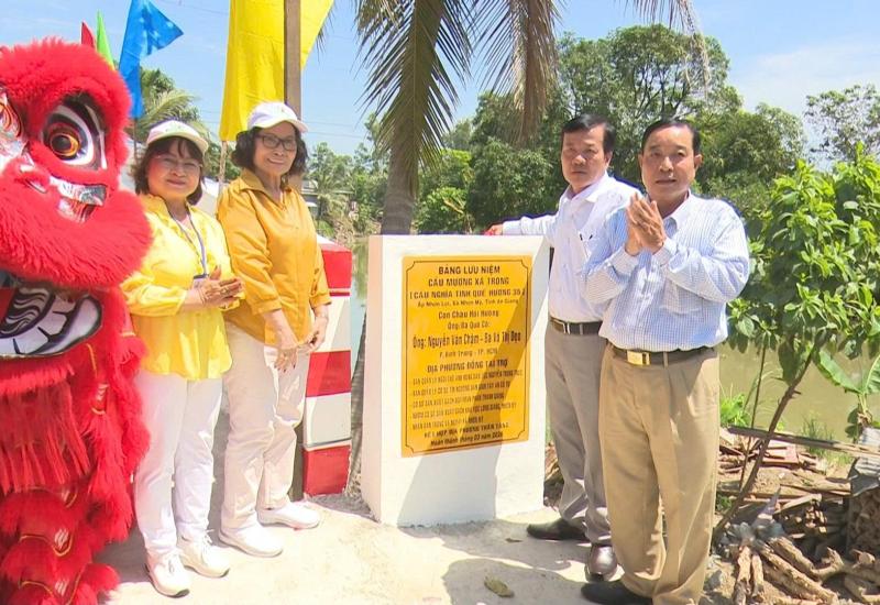Nhơn Mỹ khánh thành cầu Nghĩa tình quê hương 35