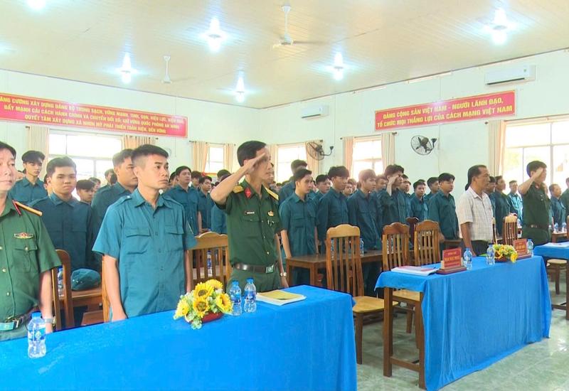 Nhơn Mỹ họp mặt kỷ niệm 91 năm ngày truyền thống Dân quân tự vệ 