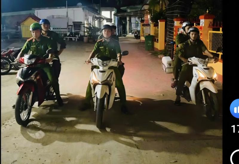 An ninh ổn định – giao thông an toàn trong dịp lễ tại Nhơn Mỹ