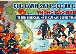 Trong tháng 3 toàn quốc xảy ra 211 vụ cháy - làm chết 02 người