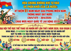 Nhơn Mỹ sẵn sàng cho ngày khai mạc Đại hội Thể dục thể thao lần thứ I, giai đoạn 2