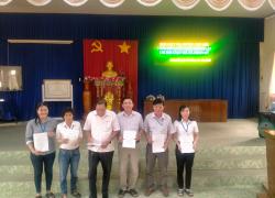 Hội viên nhận quyết định