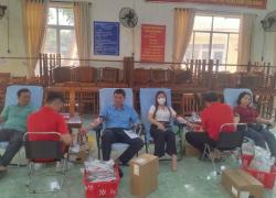 Xã Nhơn Mỹ tổ chức ngày hội Hiến máu tình nguyện năm 2025