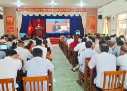 Hội nghị trực tuyến toàn quốc triển khai bầu cử Đại biểu Quốc hội và HĐND các cấp