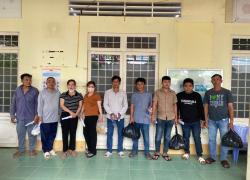 Công an xã Nhơn Mỹ khởi tố 13 đối tượng về tội đánh bạc 