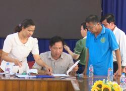 Nhơn Mỹ bàn giao phiếu bầu đại biểu Quốc hội và đại biểu HĐND các cấp