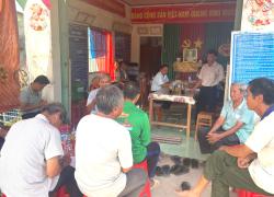 Nhơn Mỹ họp dân lấy ý kiến xuống giống vụ Hè thu