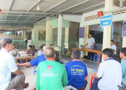 Nhơn Mỹ họp dân lấy ý kiến về tu bổ hạ tầng thủy lợi nội đồng