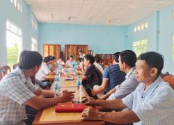 Nhơn Mỹ họp bốc thăm thi đấu Đại hội Thể dục thể thao giai đoạn 2